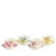 Miranda Kerr for Royal Albert Australiana Set of 4 Teacup & Saucers
