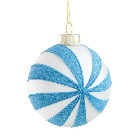 MyHouse Spiral Glitter Bauble