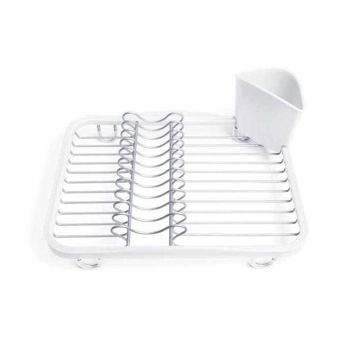 Umbra Sinkin Dish Rack White/Nickel