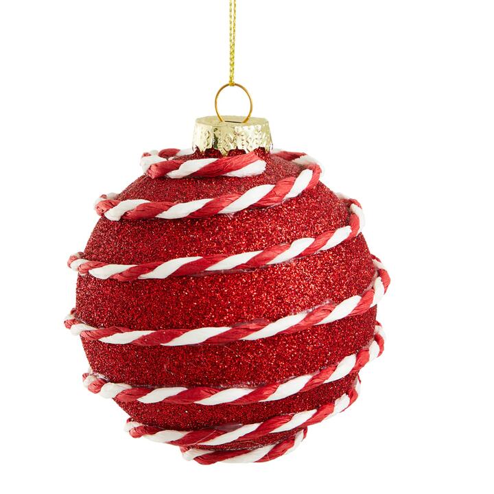 MyHouse Red Candy Cane Bauble
