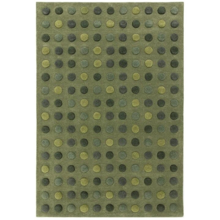 Asiatic Dotty Rug Green-300 x 200cm