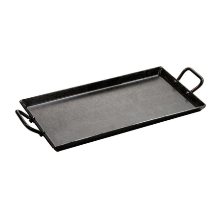 Lodge 18x10 Inch Seasoned Carbon Steel Griddle