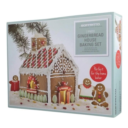 Christmas Gingerbread House Set by Soffritto