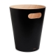Umbra Woodrow Bin Black