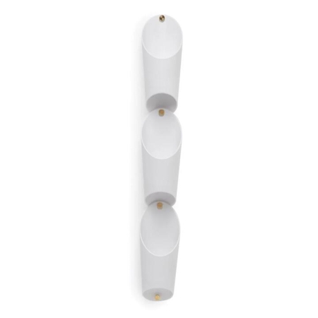 Umbra Floralink Wall Vessel White