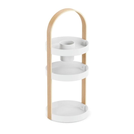 Umbra Bellwood Cosmetic Organizer White/Natural