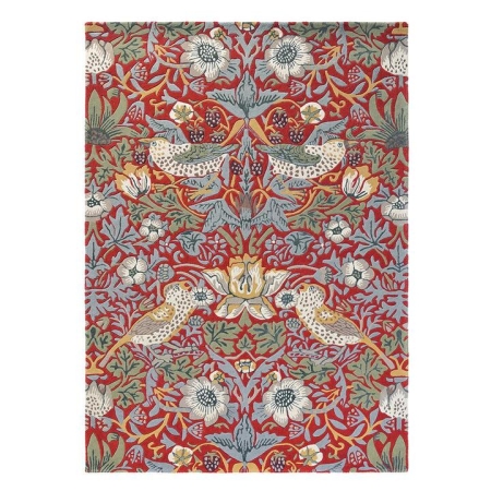 Morris & Co Strawberry Thief Rug-240 x 170cm