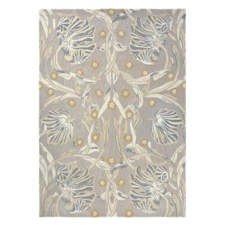 Morris & Co Pure Pimpernel Rug Linen-200 x 140cm