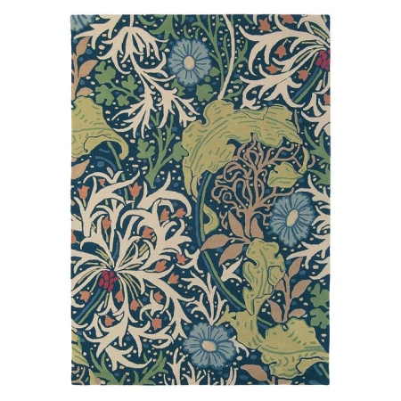 Morris & Co Seaweed Rug Ink-240 x 170cm