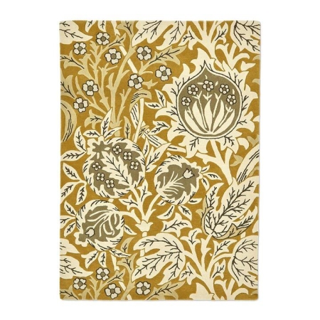 Morris & Co Elmcote Rug Gold-200 x 140cm