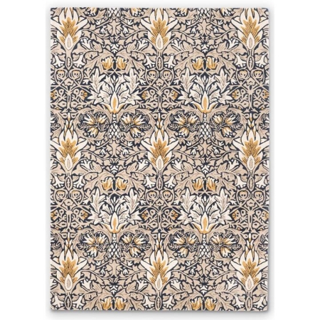 Morris & Co Snakeshead Rug Indigo-350 x 250cm