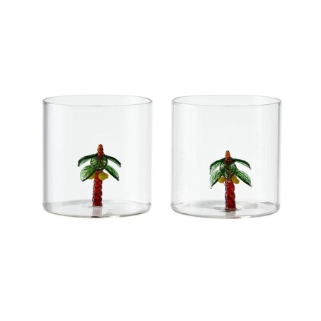 MyHouse Calypso Set of 2 Palm Tumblers
