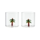 MyHouse Calypso Set of 2 Palm Tumblers