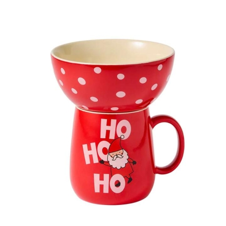 Ambrosia Santas Workshop Mug and Bowl Set