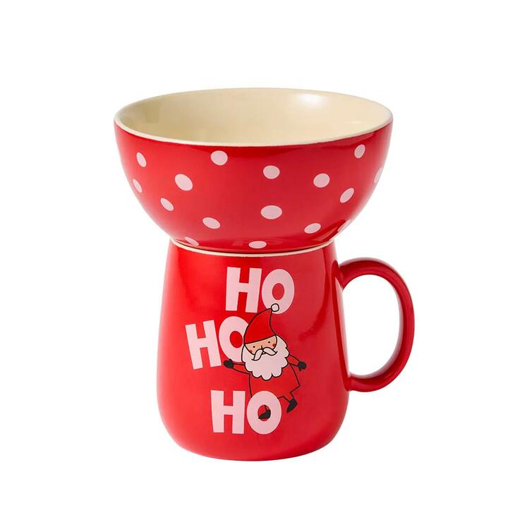 Ambrosia Santas Workshop Mug and Bowl Set