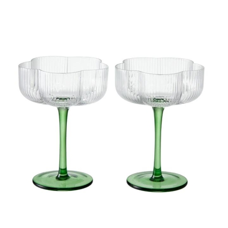 MyHouse Calypso Set of 2 Martini Glasses