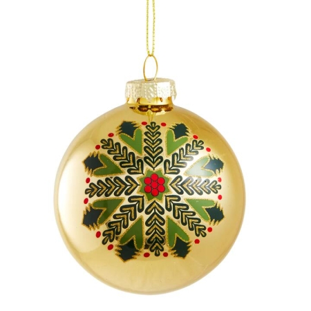 MyHouse Leaf Star Bauble