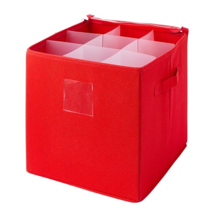MyHouse Xmas Bauble Storage Box