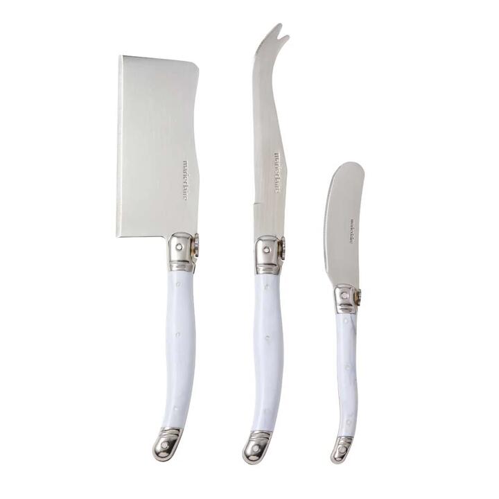 Marie Claire Laguiole Domain Set of 3 Cheese Knives