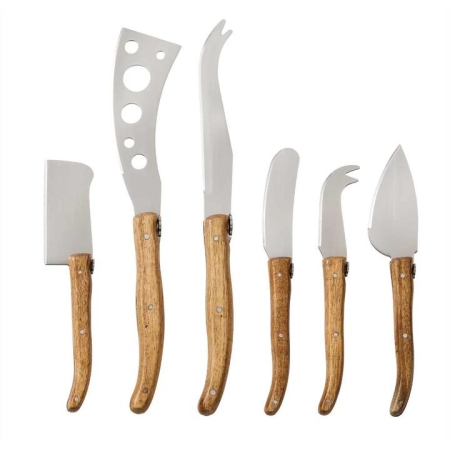 Marie Claire Laguiole Domain Set of 6 Cheese Knives