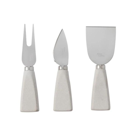 Alex Liddy Slate & Co Set of 3 Cheese Knives