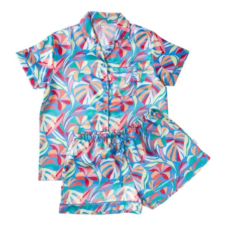 MyHouse Calypso Satin Pyjamas-Small