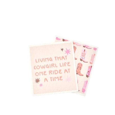 Daily Dose by Ambrosia Set of 2 Dish Cloths