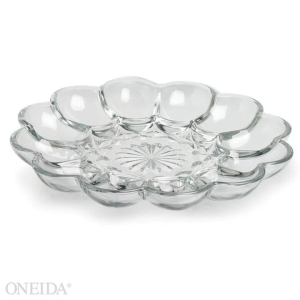 Anchor Hocking Presence Egg Plate