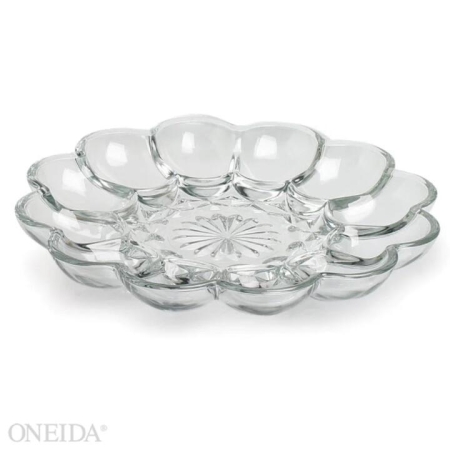 Anchor Hocking Presence Egg Plate