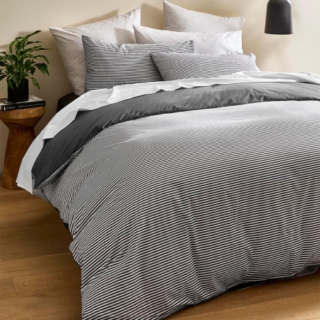 MyHouse Washed Cotton Quilt Cover Set-Super King