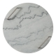 Alex Liddy Slate & Co Round Marble Serving Board with Handles 40cm