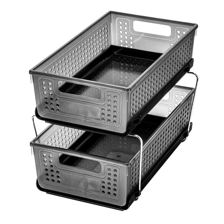 madesmart Two Level Storage with Dividers
