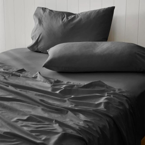 MyHouse Washed Cotton Sheet Set-Queen