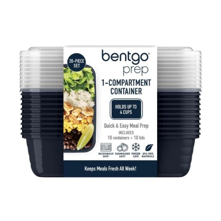 Bentgo Prep Set of 10 1 Compartment Containers