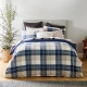 MyHouse Easton Check Quilt Cover Set-Queen