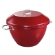 Soffritto Professional Bake Pudding Steamer 2L Red