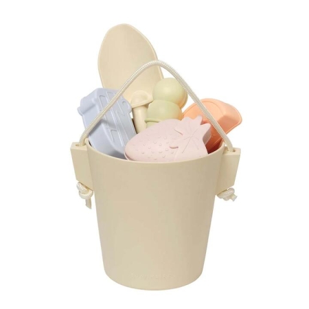 SUNNYLiFE Silicone Bucket & Spade Set Apple Sorbet Multi