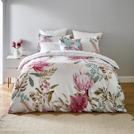 Adorn Living Jarrah Quilt Cover Set-Super King