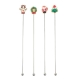 Ambrosia Santas Workshop Set of 4 Cocktail Stirrers