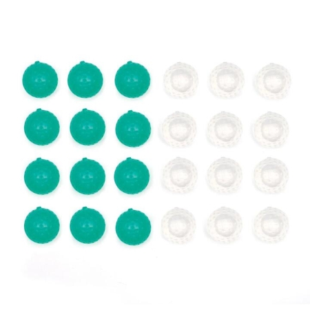 Kikkerland Set of 24 Golf Ball Ice Cubes