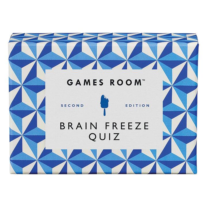 Games Room Brain Freeze Quiz