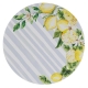 Ladelle Hardboard Capri Round Set of 4 Placemats