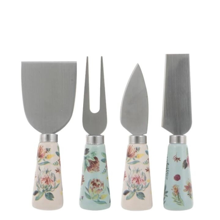 Ladelle Esperance 4 Piece Cheese Knife Set