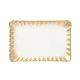 Alex Liddy Pave Gold Rim Rectangular Tray