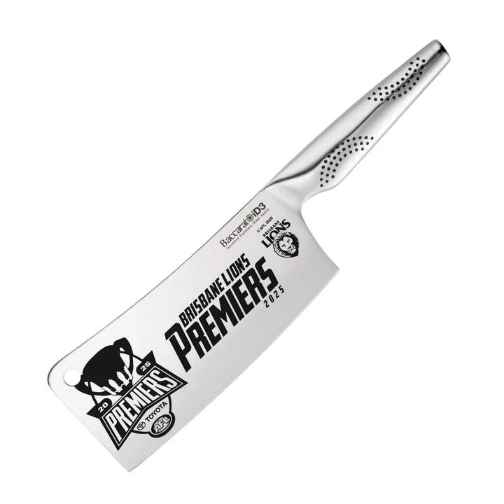 Baccarat iD3 Cleaver 17.5cm AFL Premiers 2025 Brisbane Lions