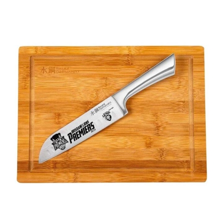 Baccarat Damashiro 17cm Santoku & 35cm Board AFL Premiers 2025 Brisbane Lions