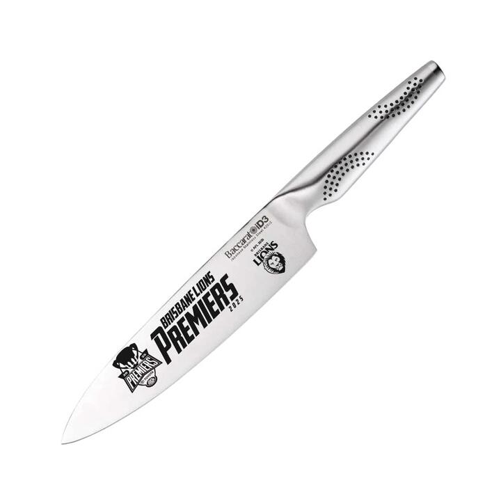 Baccarat iD3 Chefs Knife 20cm AFL Premiers 2025 Brisbane Lions