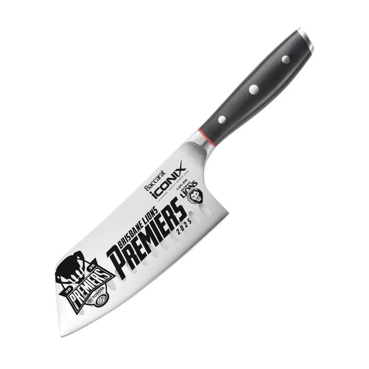 Baccarat iconiX Cleaver 17.5cm AFL Premiers 2025 Brisbane Lions