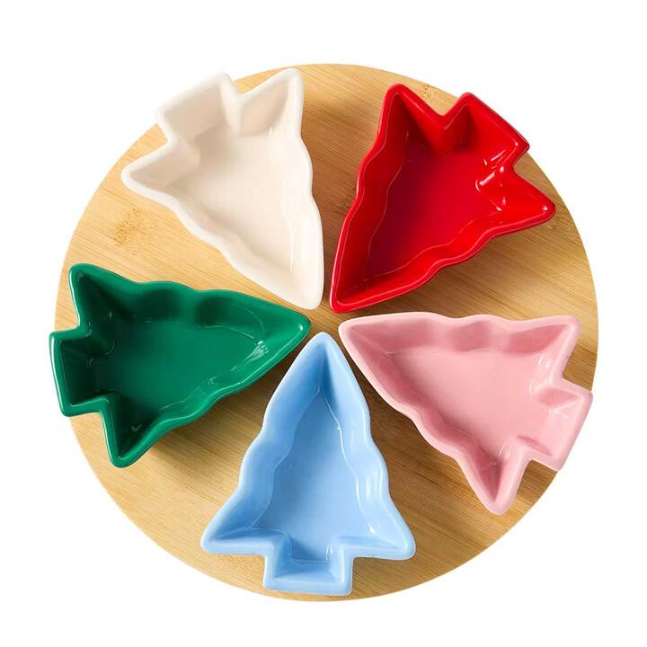 Ambrosia Santas Workshop Serving Bowls with Platter 28cm