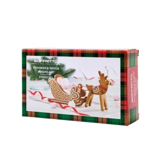 Soffritto Professional Bake 4 Piece Reindeer & Sleigh Baking Set